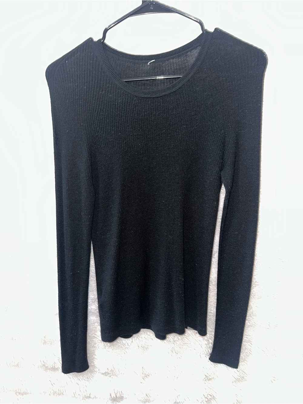 lululemon athletica Black Long Sleeve Tee